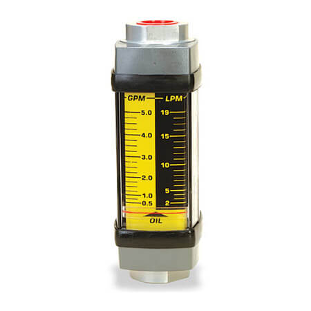 OMEGA奥米佳 FL-7000A经济型管路流量计 测量能力：水：0.2 ~ 30 GPM；油：0.2 ~ 30 GPM