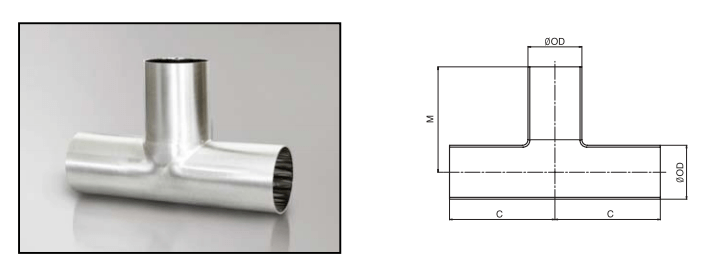 TKF TK-FUJINKIN TKSCT 富士金 等径三通 标准三通 短三通参数