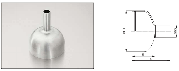 TKF TK-FUJINKIN TKSCT 富士金 管帽变径 (Tube 尺寸)参数