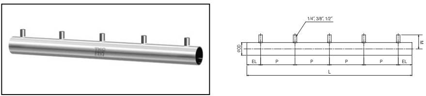 TKF TK-FUJINKIN TKSCT 富士金 组合三通参数